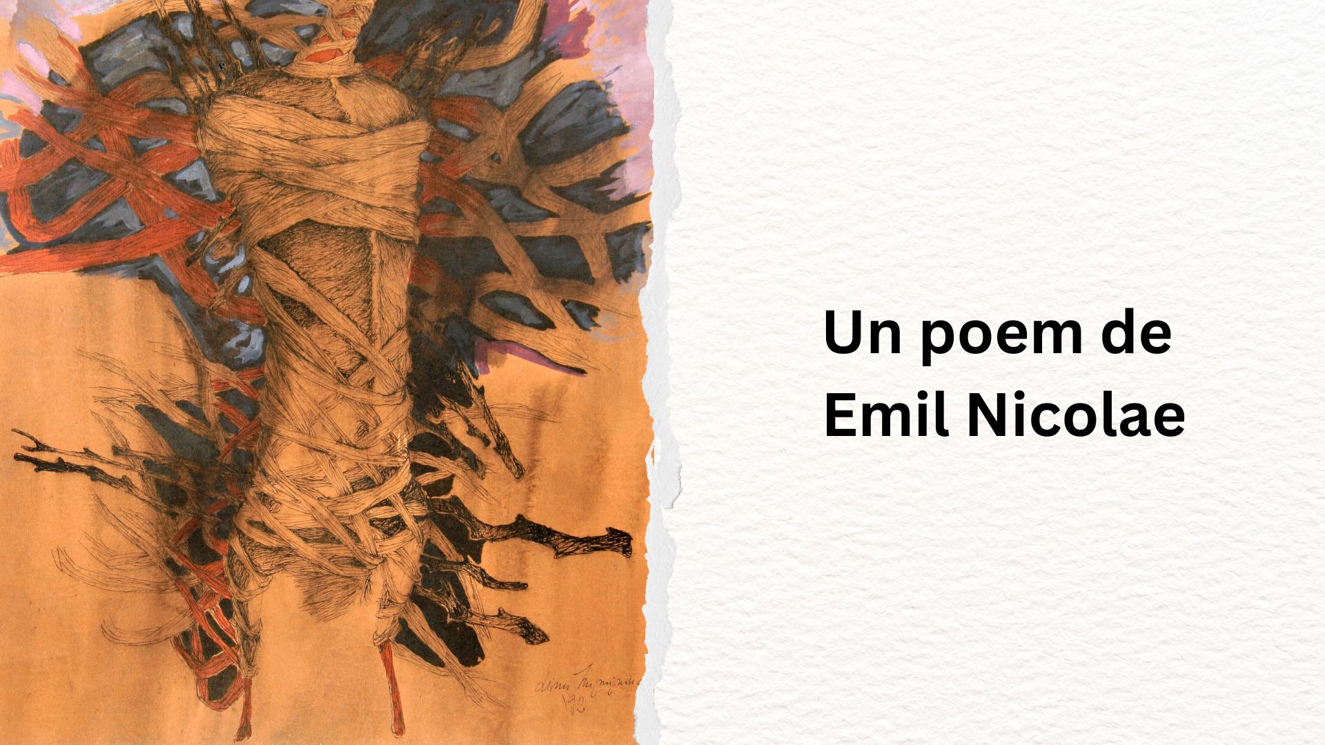 Un poem de Emil Nicolae