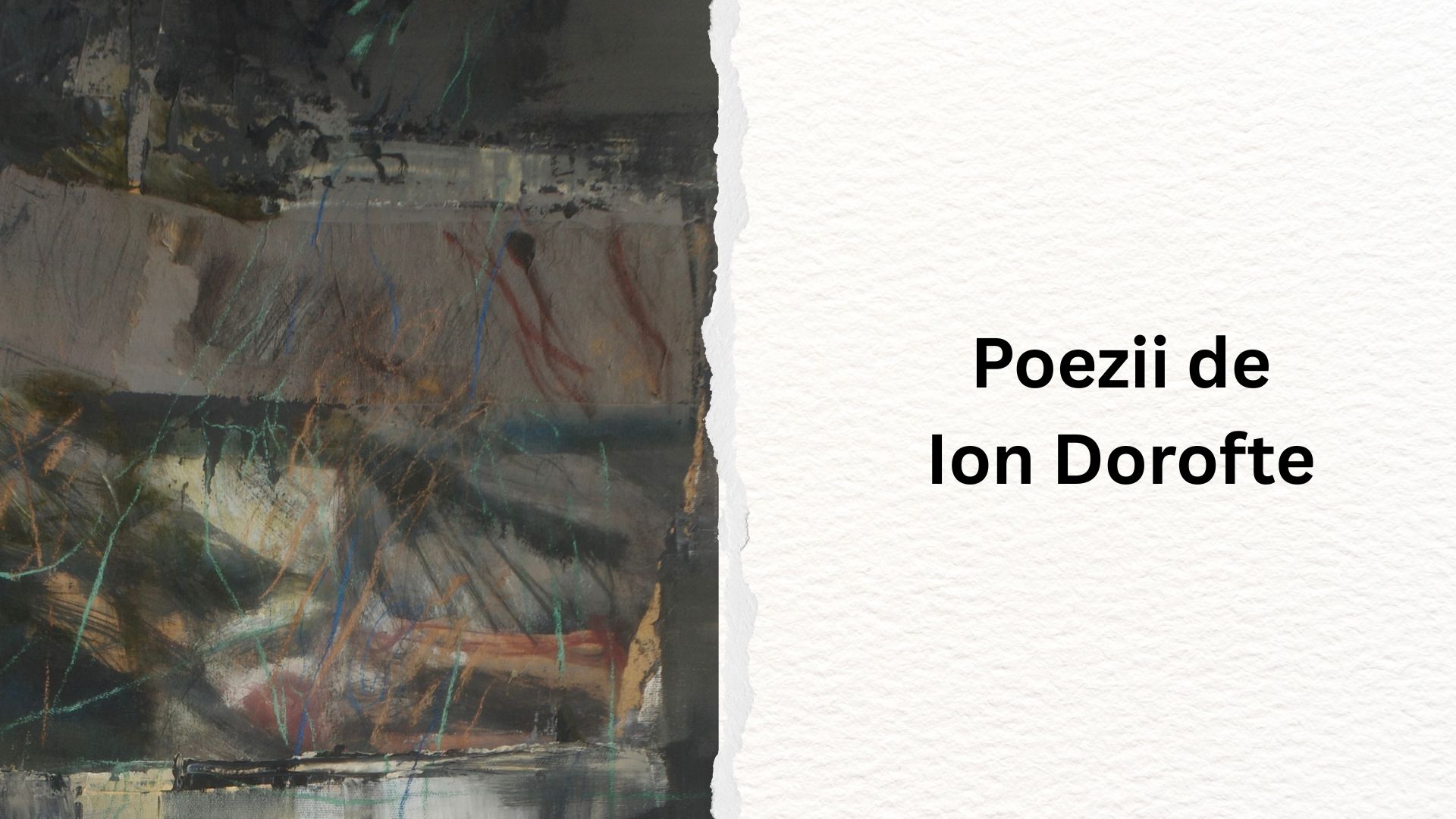 Poezii de Ion Dorofte