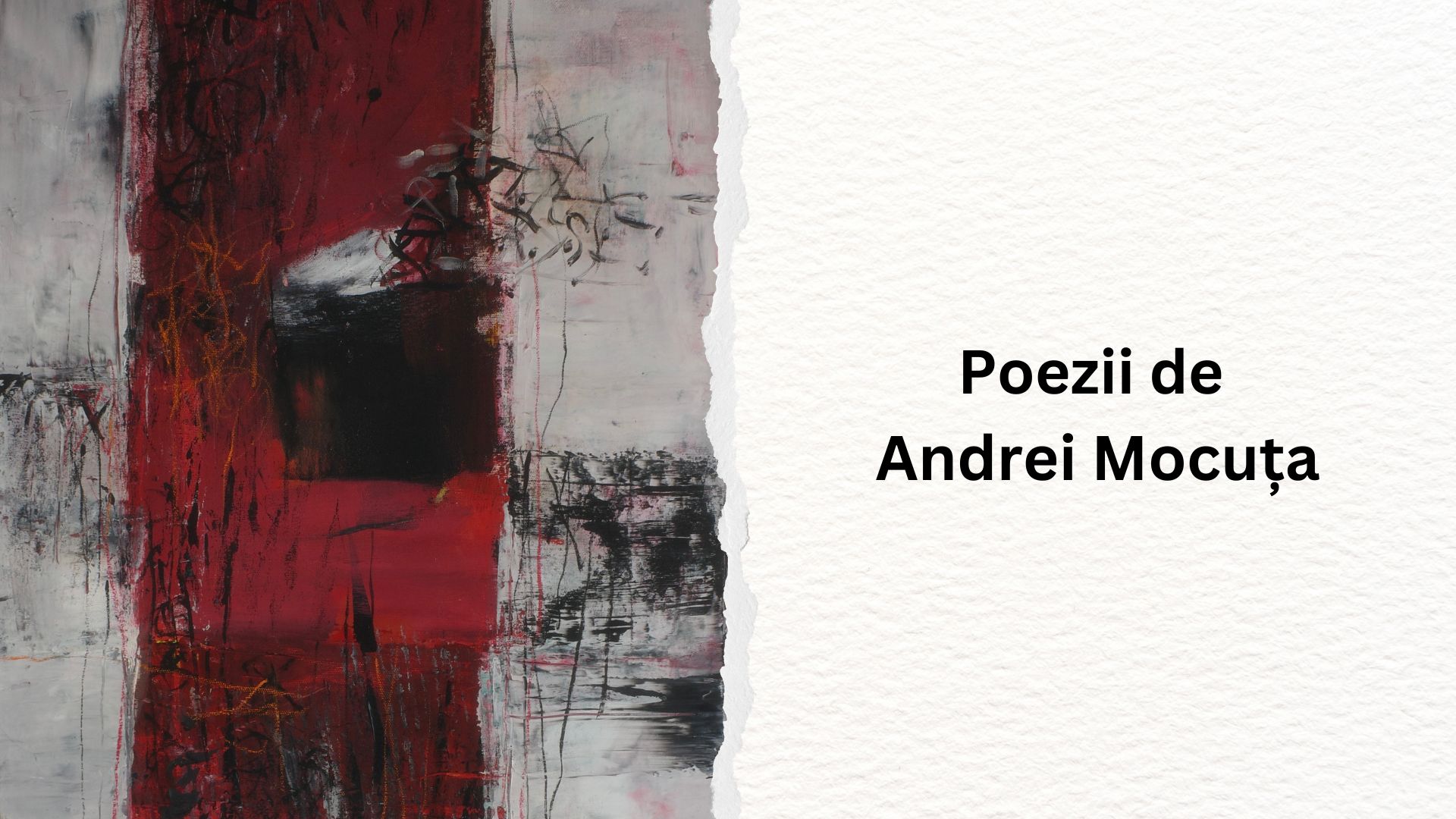 Poezii de Andrei Mocuța