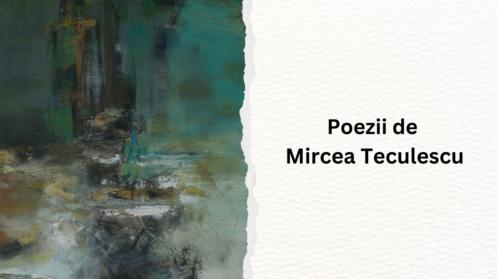 Poezii de Mircea Teculescu